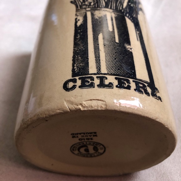 Parsons of Chesterfield Stoneware CELERY crock - Picture 6 of 6